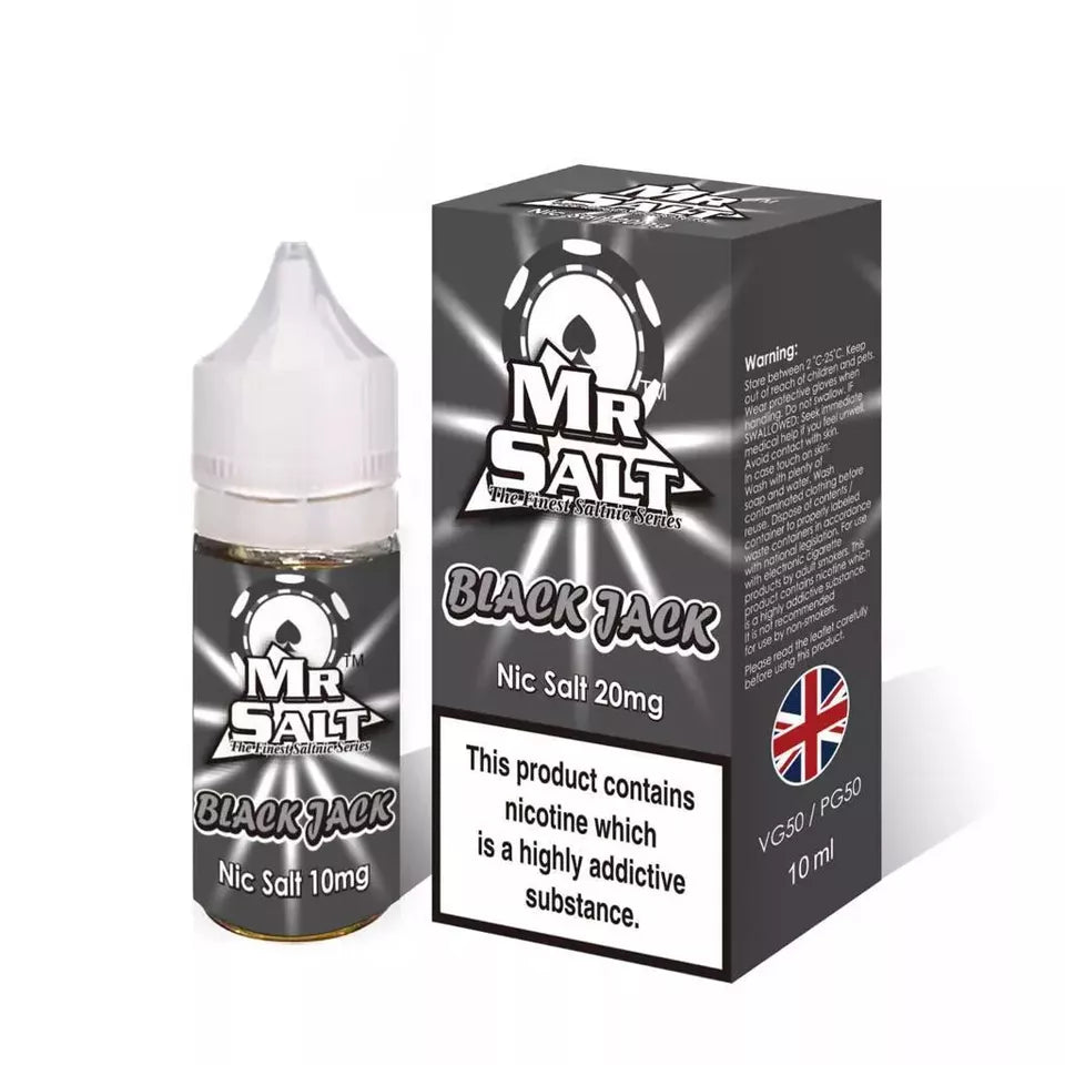 Mr Salt Nic Salt 10ml 10mg/20mg – Pack of 10 | New Flavours |