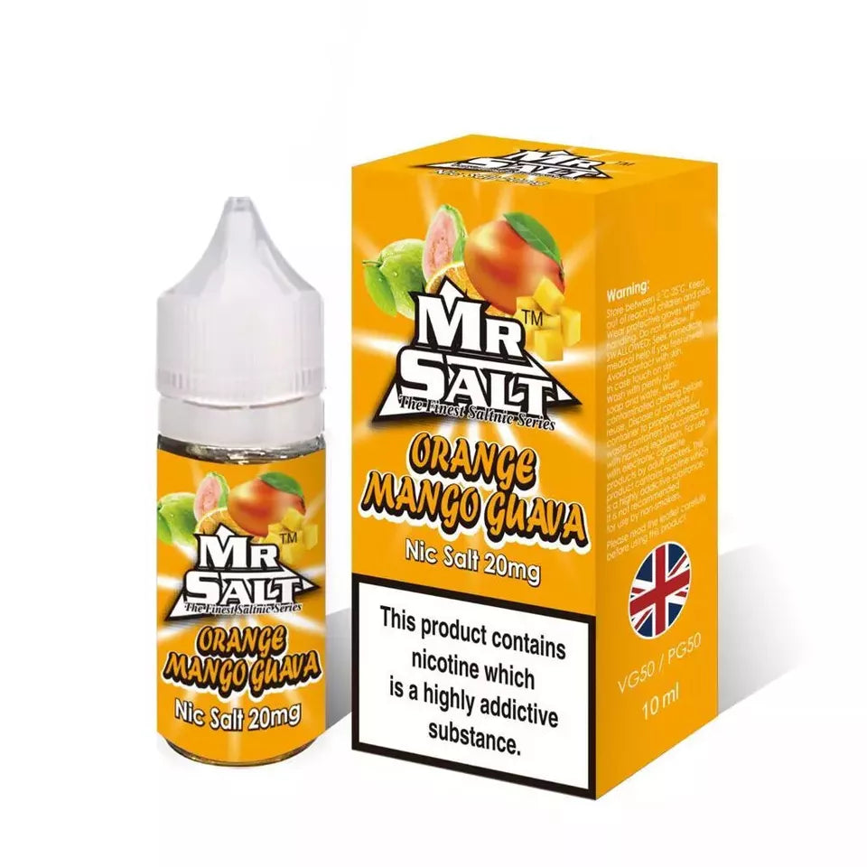 Mr Salt Nic Salt 10ml 10mg/20mg – Pack of 10 | New Flavours |