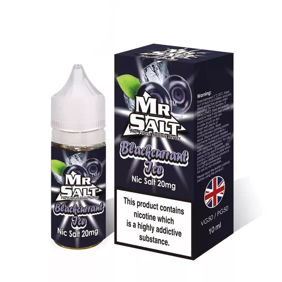 Mr Salt Nic Salt 10ml 10mg/20mg – Pack of 10 | New Flavours |