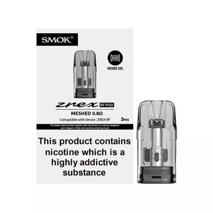 Smok Zrex RF Pod Kit 500mAh & Replacement Pods