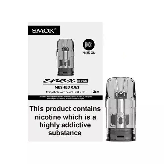 Smok Zrex RF Pod Kit 500mAh & Replacement Pods