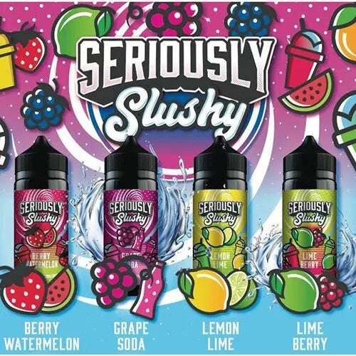 Seriously E Liquid FULL RANGE 100 By Doozy Vape 0mg Vape Juice 70VG/30PG