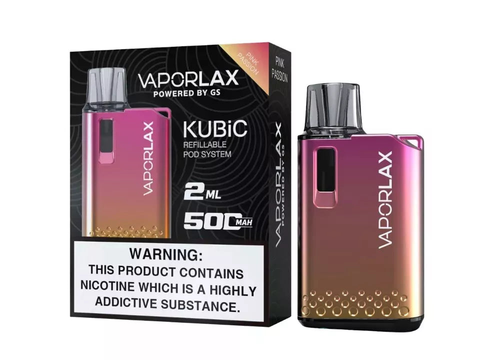 Vaporlax Kubic Refillable Pod Kit 500mAh