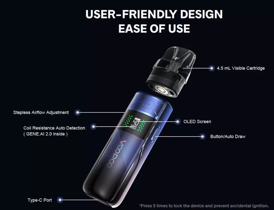 Voopoo Argus E40 Pod Kit 1800mAh