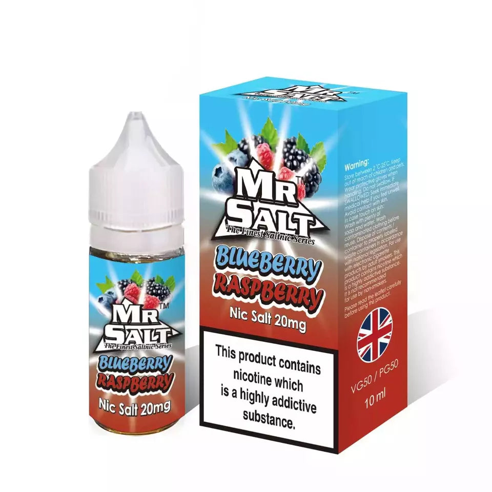 Mr Salt Nic Salt 10ml 10mg/20mg – Pack of 10 | New Flavours |