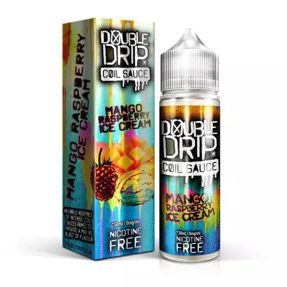 Double Drip Full Range 50ml E Liquid 80/20 VGPG 0mg
