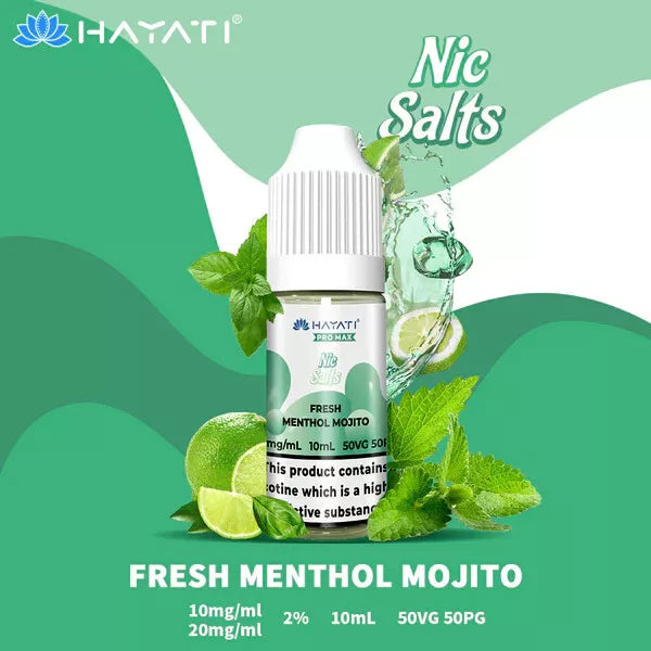 Hayati Pro Max 10ml Nic Salt E Liquid | Pack of 10