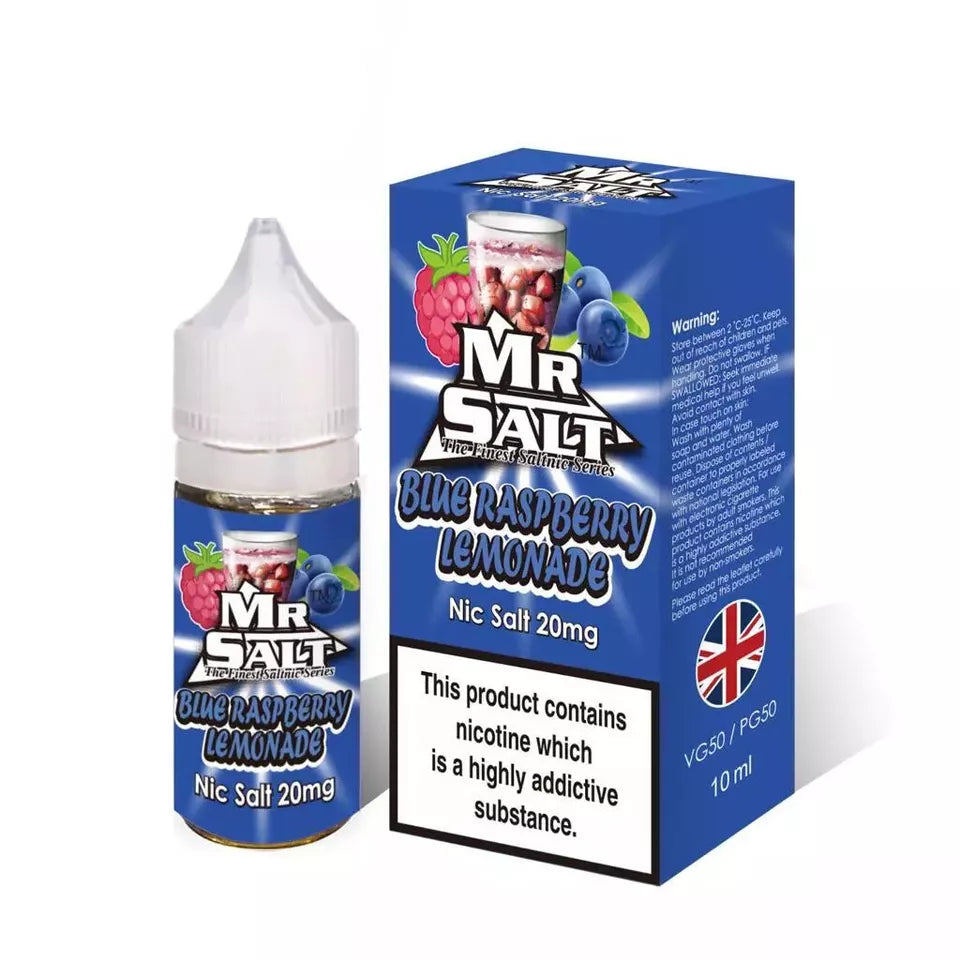 Mr Salt Nic Salt 10ml 10mg/20mg – Pack of 10 | New Flavours |