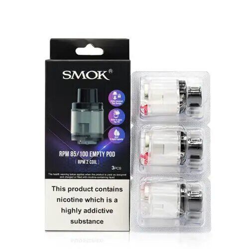 Smok RPM 85/100 Replacement Pods (Pack of 3 Pods)