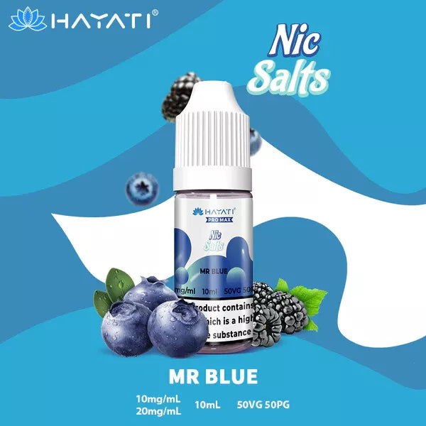 Hayati Pro Max 10ml Nic Salt E Liquid | Pack of 10