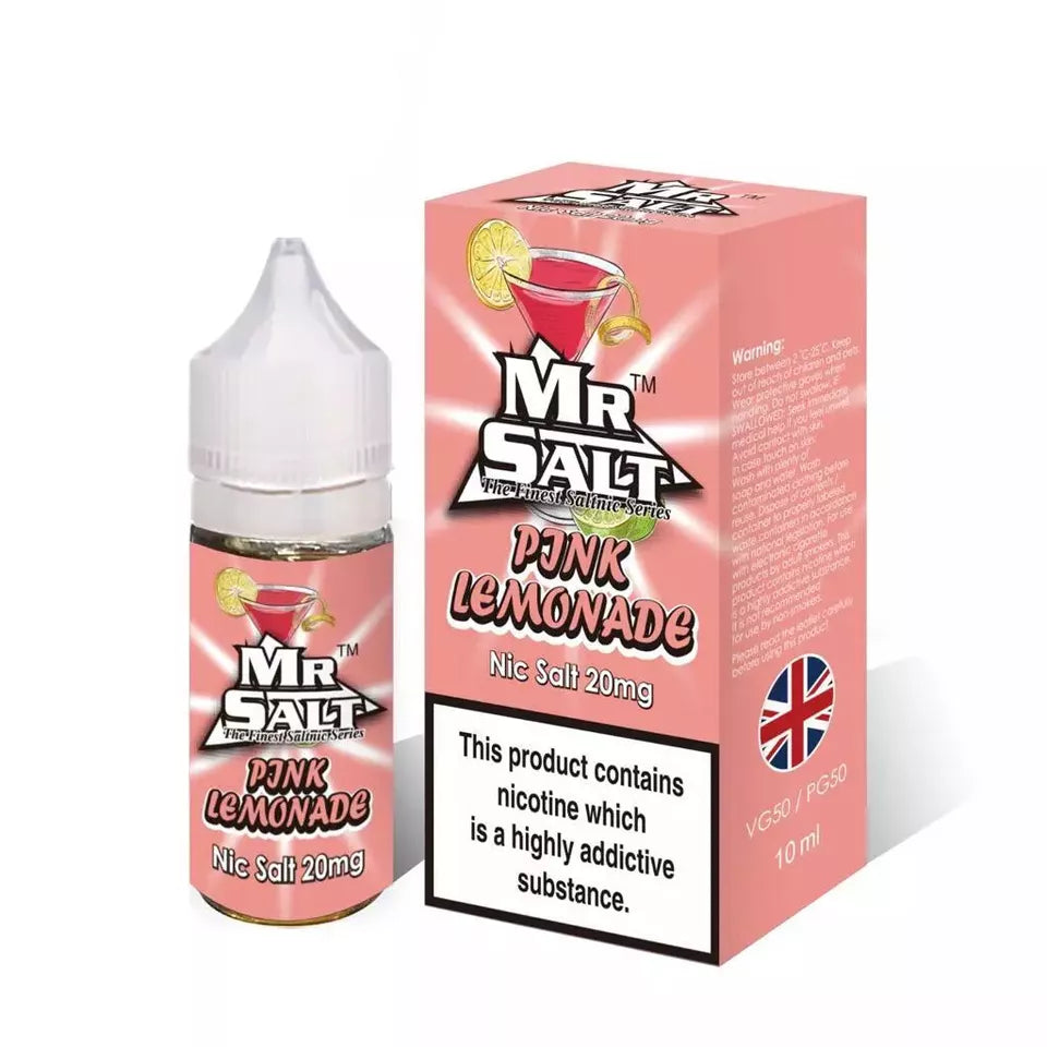 Mr Salt Nic Salt 10ml 10mg/20mg – Pack of 10 | New Flavours |