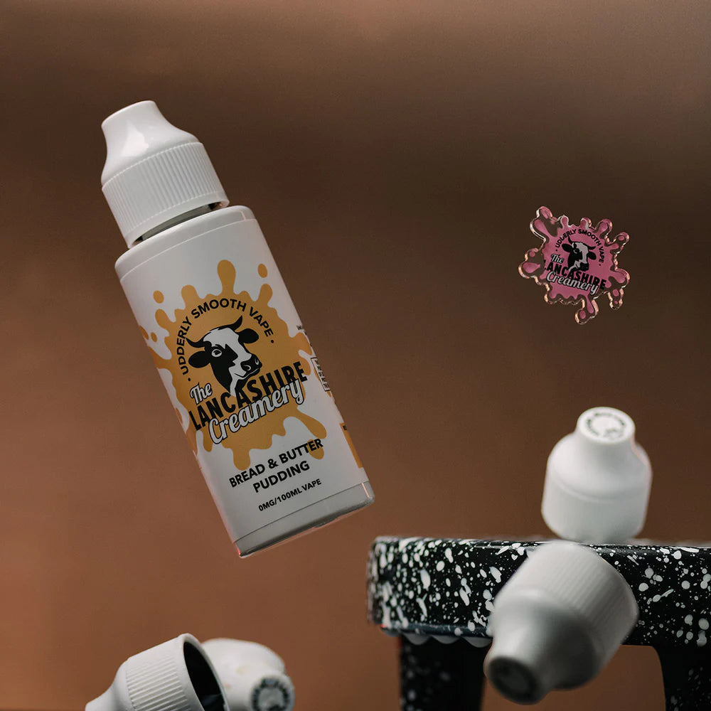 The Lancashire Creamery 0mg 100ml Shortfill E-Liquid
