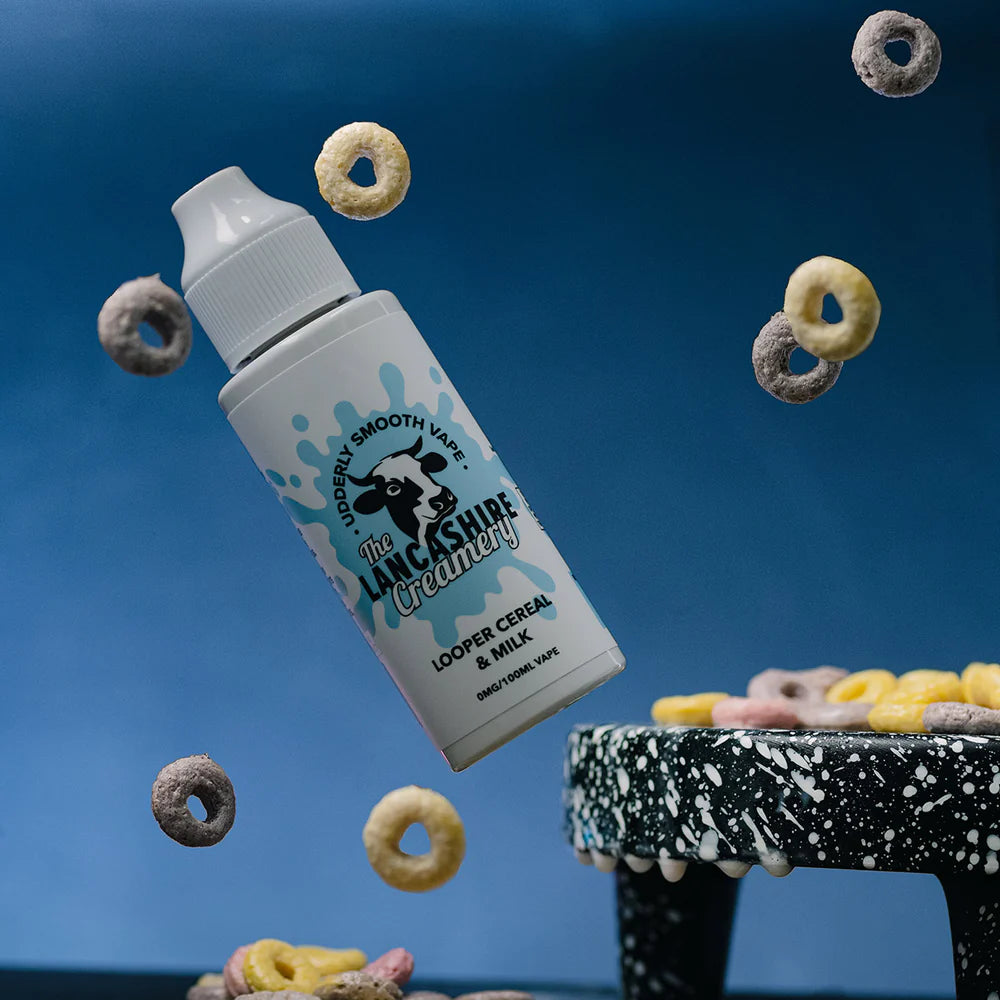 The Lancashire Creamery 0mg 100ml Shortfill E-Liquid