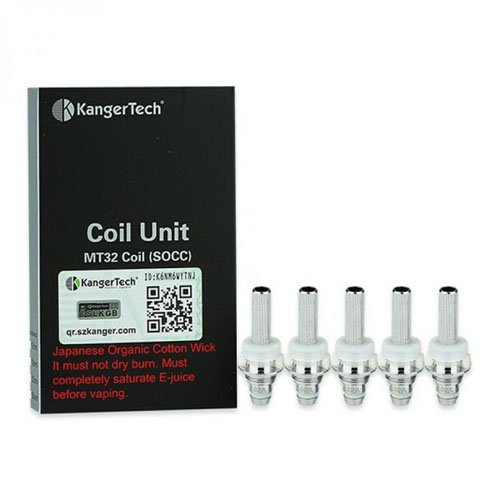Kangertech MT32 NiCr Replacement Coils 1.5 OHM (pack of 5)
