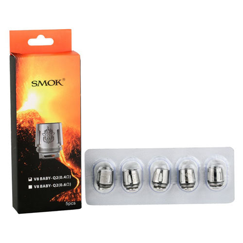 Smok V8 Baby Q2 Replacement Coil 0.4 OHM (pack of 5)
