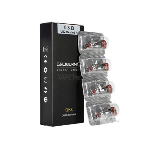 Uwell Caliburn G Pod Replacement Coils 0.8 OHM (pack of 4)
