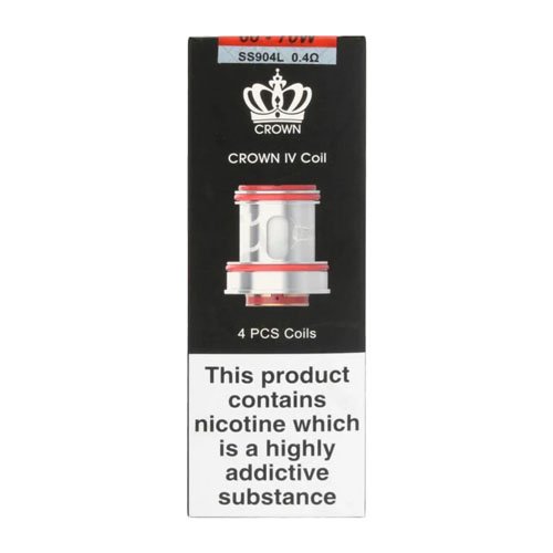 Uwell Crown 4 IV Replacement Coil 0.4 OHM (pack of 4)
