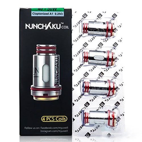 Uwell Nunchaku Replacement Coil 0.25 OHM (pack of 4)