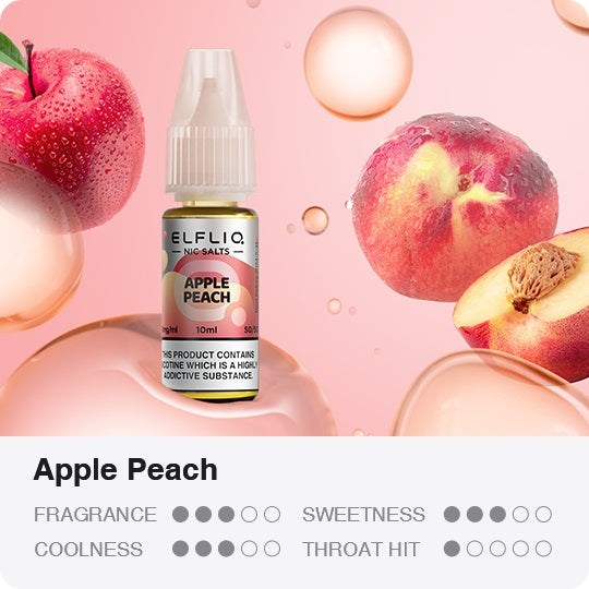 ELFLIQ 10ml Nic Salts E-Liquid (pack of 10)