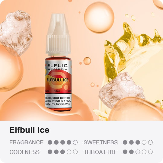 ELFLIQ 10ml Nic Salts E-Liquid (pack of 10)