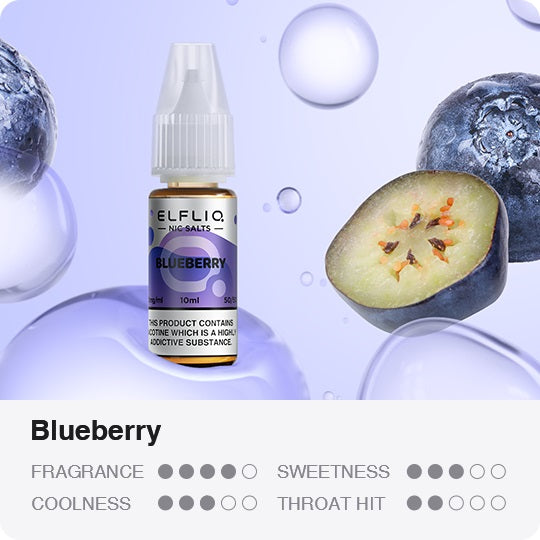 ELFLIQ 10ml Nic Salts E-Liquid (pack of 10)