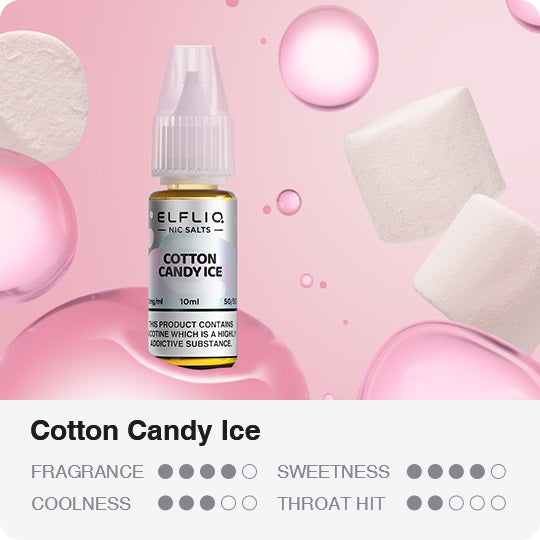 ELFLIQ 10ml Nic Salts E-Liquid (pack of 10)