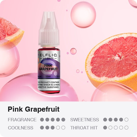 ELFLIQ 10ml Nic Salts E-Liquid (pack of 10)