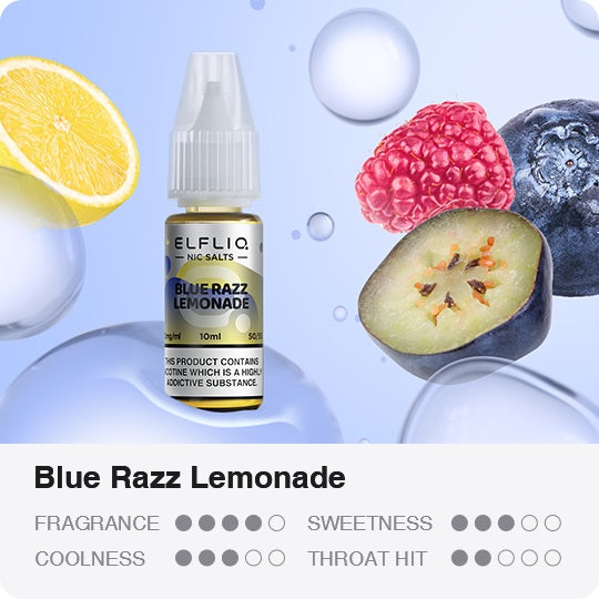 ELFLIQ 10ml Nic Salts E-Liquid (pack of 10)