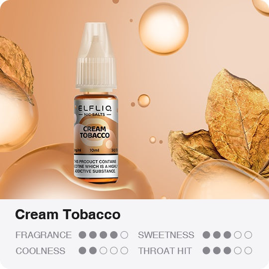 ELFLIQ 10ml Nic Salts E-Liquid (pack of 10)