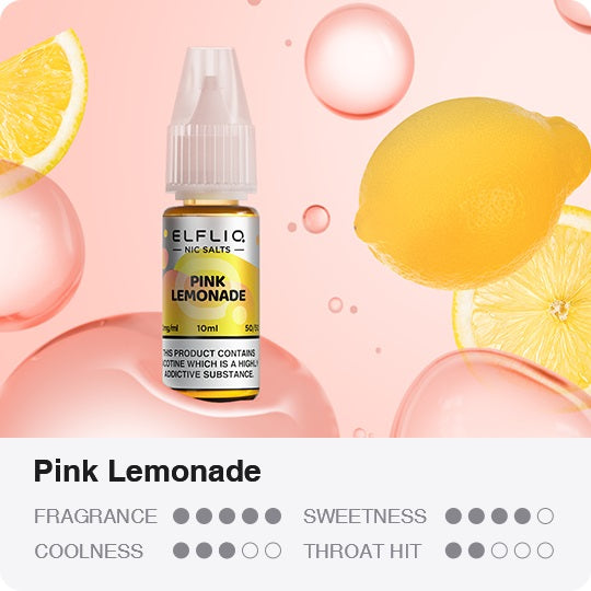 ELFLIQ 10ml Nic Salts E-Liquid (pack of 10)