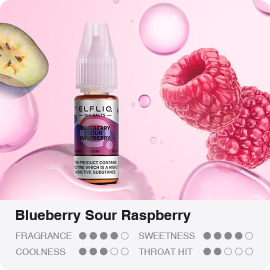 ELFLIQ 10ml Nic Salts E-Liquid (pack of 10)