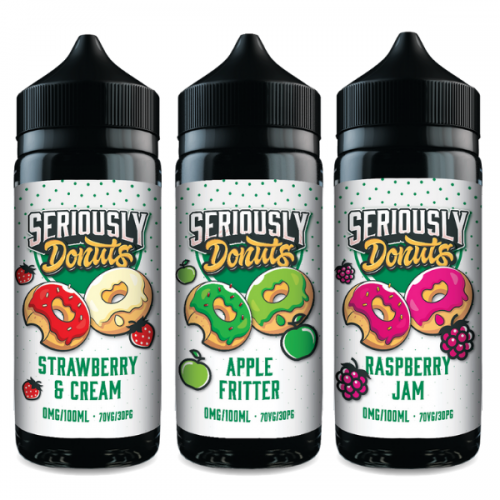 Seriously Donuts 0mg 100ml Shortfill E-Liquid