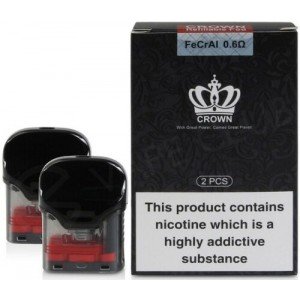 Uwell Crown DTL Replacement Pod 0.6 OHM (pack of 2)