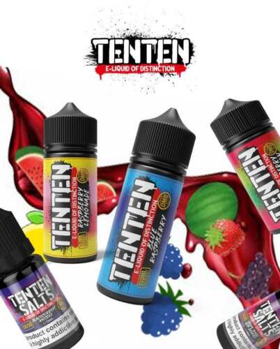 Tenten Premium 0mg 100ml Shortfill E-Liquid