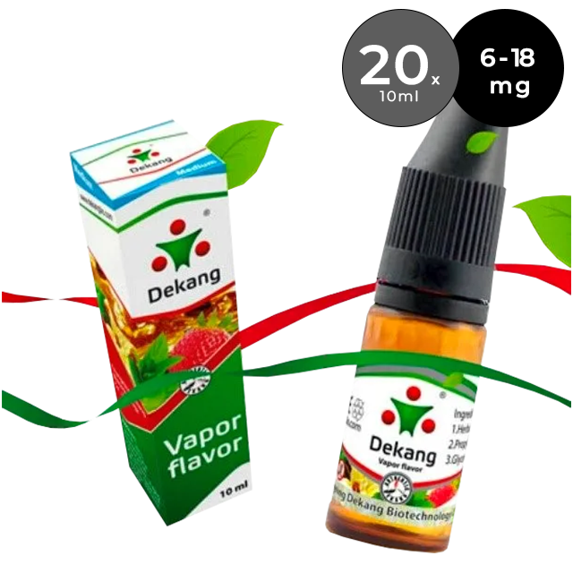Dekang E-Liquid (20x10ml = 200ml) - Free Delivery Smoke Shop Dekang E-Liquid (20x10ml = 200ml) - Free Delivery Smoke Shop